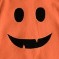 thumbnail image 6 of GYRATEDREAM Infant Baby Halloween Outfits Toddler Boys Girls Orange/White Hooded Cape Top Black Pants Set Dress up Costumes for 3-24 Months, 6 of 8