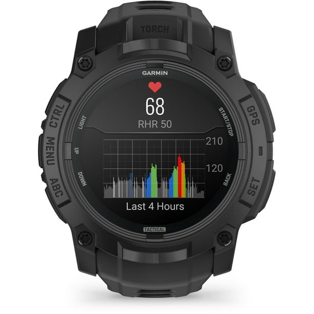 Garmin, monitor deportivo, Instinct 3,Tactical, AMOLED,50mm,Black