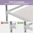 thumbnail image 4 of Homely-Hub Portable Closet Storage Organizer Clothes Wardrobe Dustproof Non-woven Fabric, Silver Gray, 4 of 12