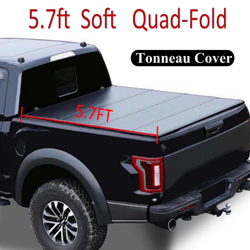 Auto Drive Soft Roll Up Truck Bed Tonneau Cover Fits 02-18 Dodge Ram 1500 6.5ft Bed