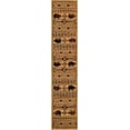 thumbnail image 2 of Rugs.com Pioneer Collection Rug – 10 Ft Runner Cedar Medium-Pile Rug Perfect For Hallways, Entryways, 2 of 9