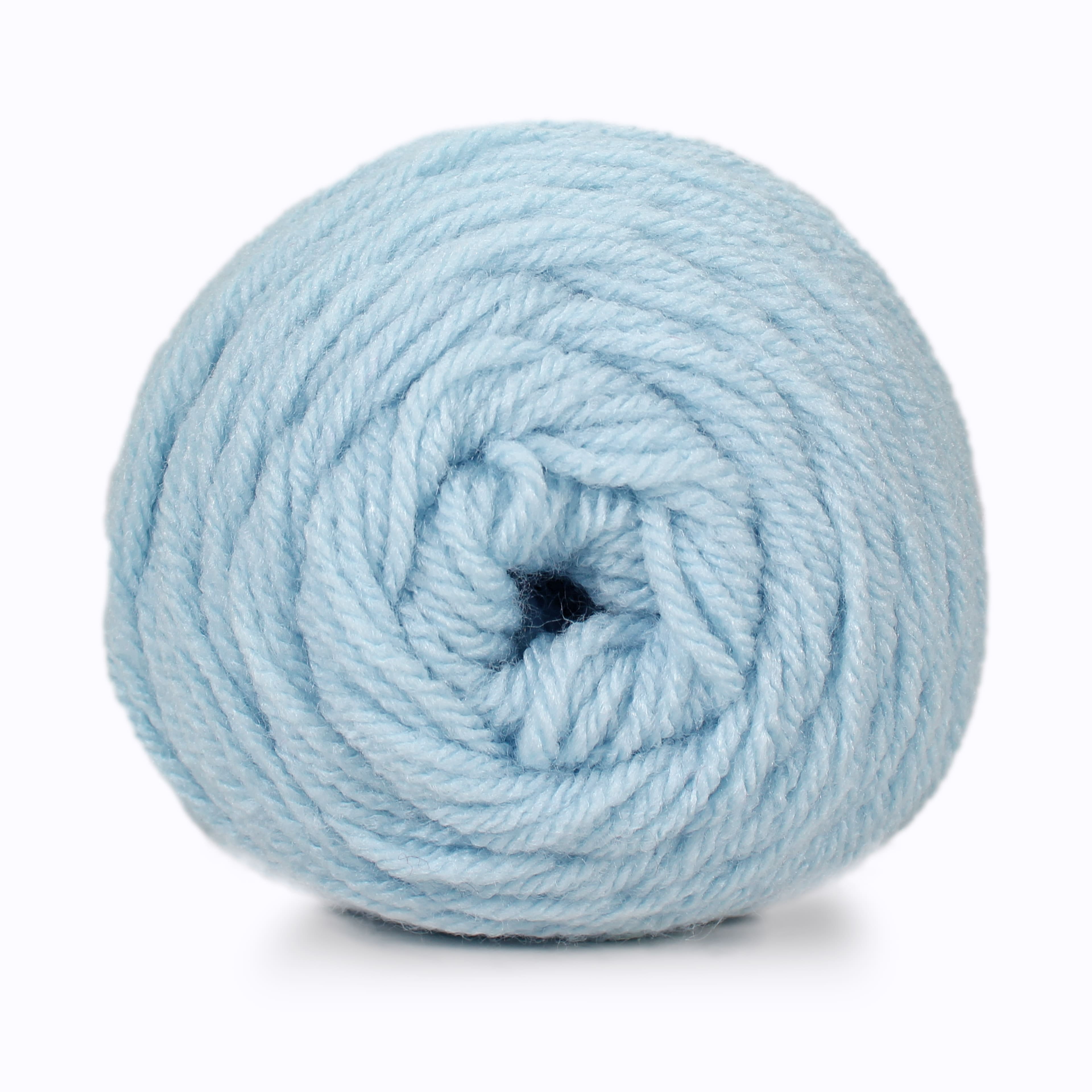 Big Twist Value Yarn - Medium (4) 100% Acrylic Worsted Weight Yarn, Soft & Durable for Knitting & Crochet Blankets, Sweaters, Hats & Crafts, 380 yd / 6 oz Skein, 12 Pack