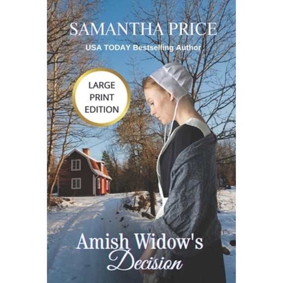 Pre-Owned Amish Widow's Decision LARGE PRINT (Paperback) by Samantha Price