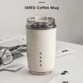 thumbnail image 4 of 350ML Stainless Steel SMEG Water Bottles Insulated Water Bottles Thermos Bottle Drinking Bottle Coffee Cup Travel Mug, 4 of 7