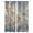 Blue, variant on Brown Green Copper Rust Kitchen Curtains Vintage Industrial Mottled Abstract Cafe Short Curtains for Bathroom Blackout Window Curtain Grommet Small Tier Drapes for Bedroom Living Room 42"x45"x2