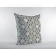 thumbnail image 3 of 28â€ Gray Ogee Indoor Outdoor Throw Pillow, 3 of 4