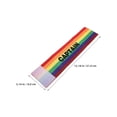 thumbnail image 6 of NICEXMAS 2-Pack Wide Elastic Soccer Captain Armbands for Adults, Team Sports, Training, and Game Use, 6 of 6