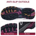 thumbnail image 3 of Zapatos de senderismo CAMELSPORTS para mujer, impermeables y ligeros, negros, 3 of 7