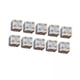 thumbnail image 1 of Dados de seis caras,Juego de dados de seis caras surtido de enseñanza de matemáticas,Dados de 6 caras Dados acrílicos Juego de casino,Juego de rol acrílico Dados Accesorios para juegos de, 1 of 7