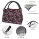 thumbnail image 4 of Disketp Colorful Hawaii Palms Bolsa Térmica Estampada, Bolsa Térmica Aislante para Almuerzo, Playa y Campamento, 4 of 6