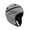 gray, variant on FNNMNNR Mult-Color Soft Rugby Helmet Headguard Headgear for Soccer Scrum Cap Soft Protective Helmet for Kids Adults 23”-25”