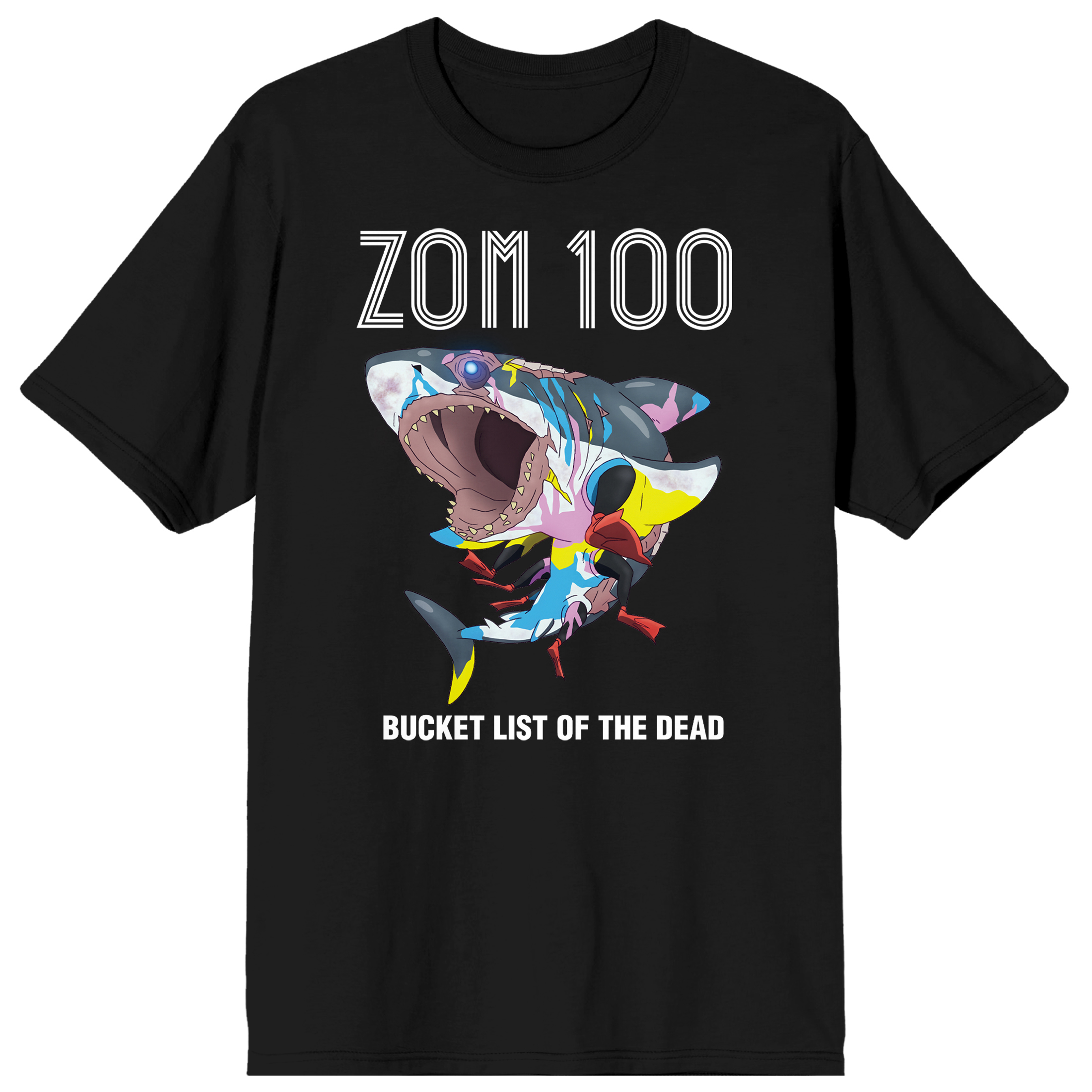 ZOM 100: Bucket List of the Dead Zombie Shark Men's Black Short