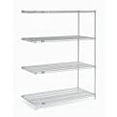 thumbnail image 4 of Nexel Wire Shelving Add-On, Poly-Z-Brite, 54"W x 14"D x 86"H, 4 of 4
