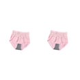 thumbnail image 2 of Minnieouse Bragas Bodyshort para mujer, calzoncillos cómodos, ropa interior con estampado de lunares en la cintura de tiro medio, lencería Rosa 2Conjunto, 2 of 6