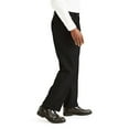 thumbnail image 3 of Men's Dockers® Stretch Easy Khaki Relaxed-Fit Pleated Pants Color: Black Size: 44X32, 3 of 4