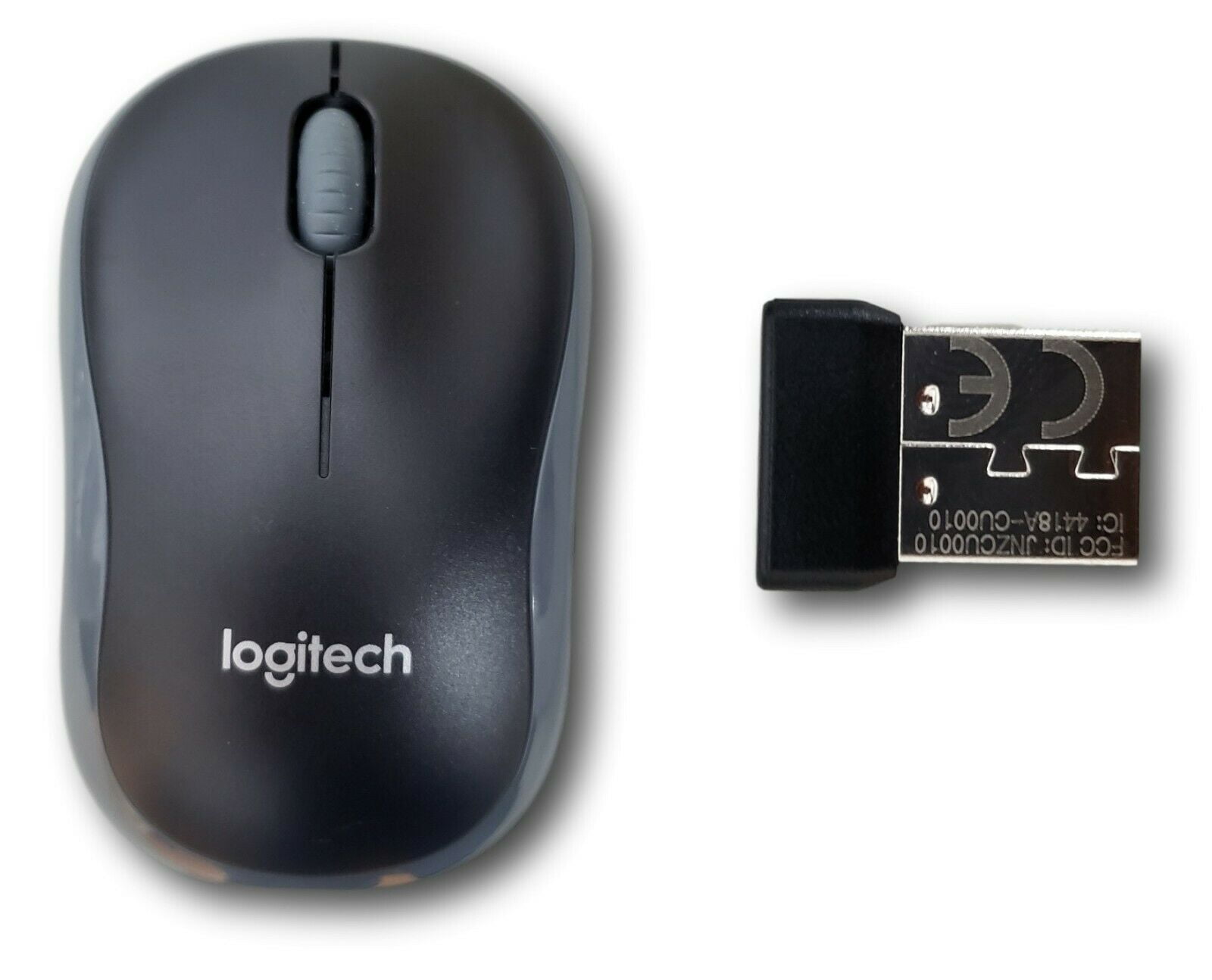 Gøre en indsats Akkumulerede subtraktion Logitech M185 Wireless Optical Silent Mouse, USB Nano Receiver 910-005690  Laptop PC Mac - Non-Retail Packaging - Walmart.com