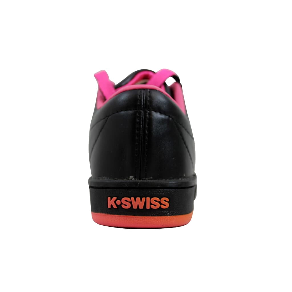 black and pink k swiss