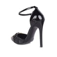 thumbnail image 5 of Mocktail Diamante Buckle Patent Stiletto Sandals, 5 of 10