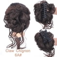 thumbnail image 1 of Clip à Griffes Chignon Désordonné Pièce de Cheveux Ondulée Bouclée Chignon Décoiffé Extensions de Cheveux Synthétiques, 1 of 7