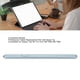 thumbnail image 4 of Lápiz Capacitivo, Lápiz De Pantalla Táctil De Alta Sensibilidad Para Galaxy Tab S6 De 10,5 Pulgadas SM T860 SM T865, Lápiz óptico Portátil Para Tableta Con Puntas De, 4 of 7