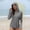 Gray, variant on Sentmoon Moisture Wicking Shirts for Women UPF 50 Cooling Women's Rash Guard Hooded Neck Soft Regular Fit SPF Shirts for Women Long Sleeve with Thumb Holes for Fishing and Outdoor XXL