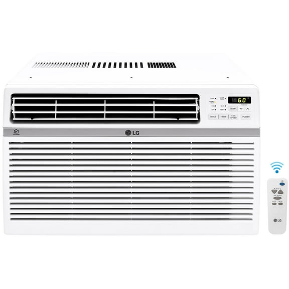 LG 12,000 BTU Smart Window Air Conditioner with Remote, LW1217ERSM