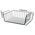 thumbnail image 3 of Boovnll Kitchen Cabinet Partition Under The Basket Closet Storage Rack Storage Rack Dormitory Desk Rack Organizer Rack Storage Rack Iron Storage Rack, 3 of 6