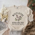 thumbnail image 2 of Mistletoe Kisses Are Free | Sweatshirt, 2 of 5