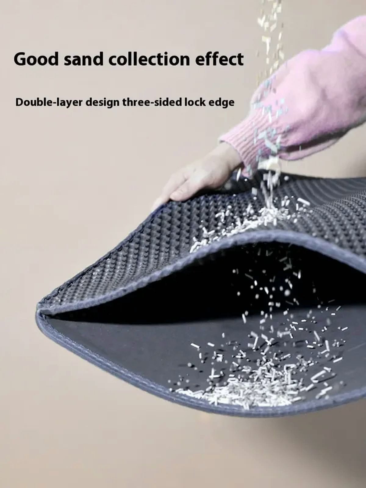 Large Cat Litter Mat Waterproof Double Layer Non Slip Litter Box Tray Pad Washable Durable Pet Toilet Training Mat