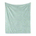 thumbnail image 1 of Yellow Bird Soft Flannel Fleece Throw Blanket, Childish Pattern of Cartoon Little Baby Chickens, Cozy Plush for Indoor and Outdoor Use, 60" x 80", Baby Blue Pastel Yellow, by Ambesonne, 1 of 5