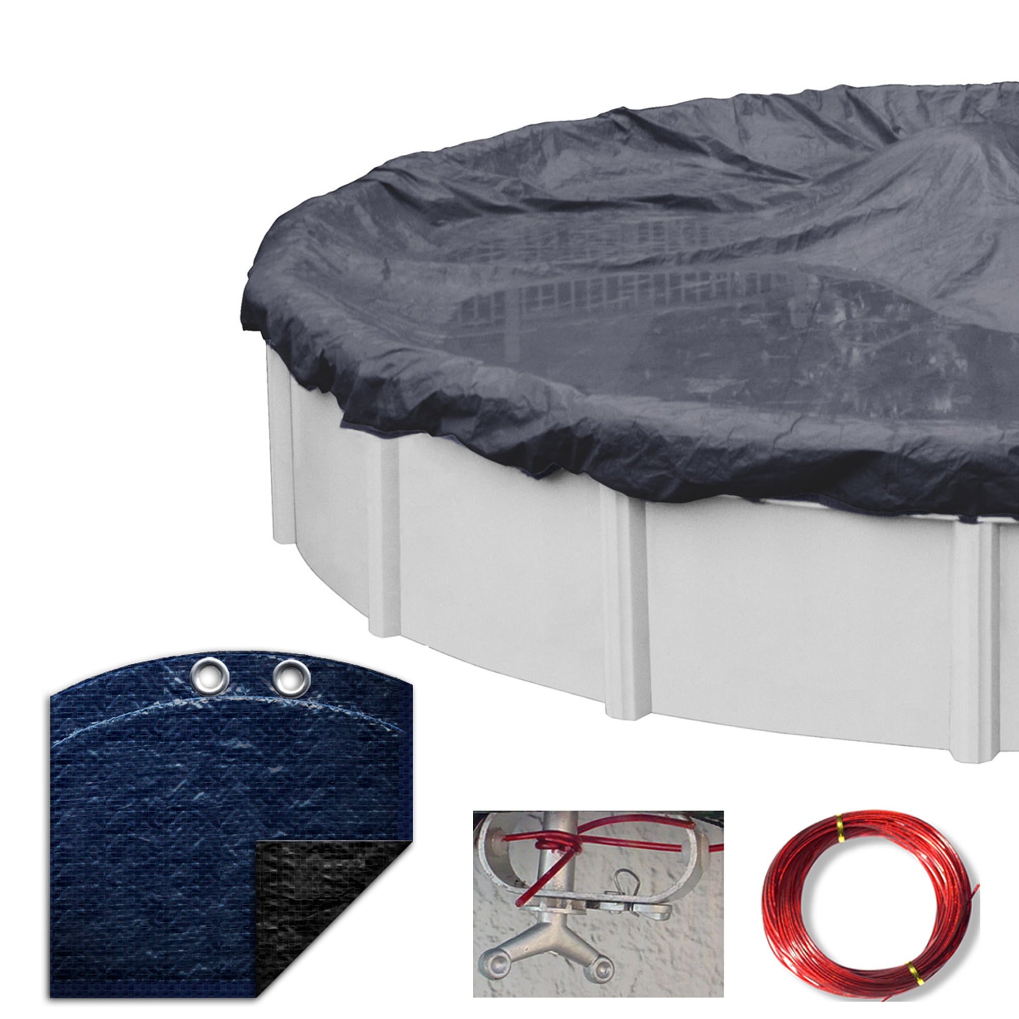 Buffalo Blizzard 30' Round Above Ground Swimming Pool Winter Cover 10 YR WTY 