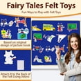 thumbnail image 6 of 15Pcs Pete the Cat Felt Story Kit "Rocking in My School Shoes", Interactive Storytelling & Dramatic Play Prop for Preschool, Ages 3+, 6 of 10