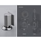 thumbnail image 3 of Kenally Tope de puerta magnético con daño de puerta de bloqueo instantáneo Tope de puerta magnético Cierre de puerta magnético Herramientas y ferretería Como se muestra, 3 of 6