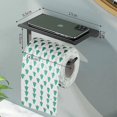 thumbnail image 2 of Toilet Paper Holder Bathroom Accessories Wall Hanging Free Punch, 2 of 5