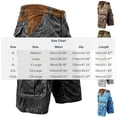 thumbnail image 3 of Big & Tall Men's Cargo Shorts 10 Inch Inseam Denim Short Pants, Vintage Heavy Washed Utility Multi-Pocket Workwear for Outdoor Hiking Fishing Summer Casual Wear, 3 of 8