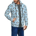 thumbnail image 2 of Naloa Husky Head Men’s Hoodies, Zip up Hoodie, Sweatshirts,Hoodies for Men Sizes S-3XL-Large, 2 of 5