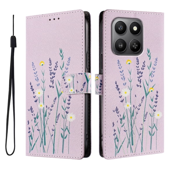FOXDOCK Funda Tipo Cartera para Honor 400 Smart con Soporte y Correa – Diseño de Patrones Lindos