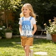 thumbnail image 6 of OSOLU Overall Dress For Girls Adjustable Straps Ice Cream Printed Loose Fit Suspender Dress With Pockets Kids Girl Summer Clothes 4-13Y, 6 of 7