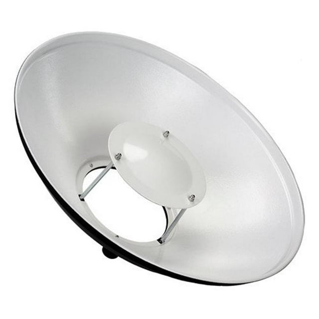 Fotodiox BD-Stnd-Flash-16in 16 Po. Plat de Beauté Pro avec Anneau de Vitesse Flash