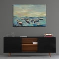 thumbnail image 5 of Epic Art 'Coastal View of Boats' by Silvia Vassileva, Acrylic Glass Wall Art, 36"x24", 5 of 10
