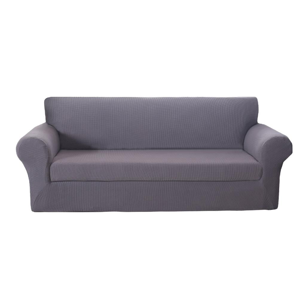 Chocolate Deconovo Jacquard Stretch Solid Color Small Checked Cover Spandex Polyester Sofa Slipcover for Loveseat Chocolate Deconovo Jacquard Stretch Solid Color Small Checked Cover Spandex Polyester Sofa Slipcover for Loveseat