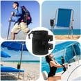thumbnail image 2 of Black Polyester Bike Water Bottle Holder - 360° Adjustable Bionic Clip, Insulated Layer - for Cycling, Hiking & Outdoor Beverage Storage, 2 of 8