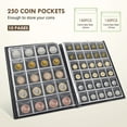 thumbnail image 3 of Coin Collection Book Holder Album Coins Display Storage Book Organizer for Coin Collections, 3 of 4