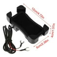 thumbnail image 2 of Motorcycle Handlebar Phone Mount with USB Charger, Adjustable Bike Cell Phone Holder for Secure Riding, 2 of 5