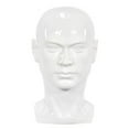 thumbnail image 2 of FITYLE Male Mannequin Head Bald Head, Display Model,Hat Display, Versatile, Jewellery Model Head for Headphone Hairs Hat White, 2 of 9