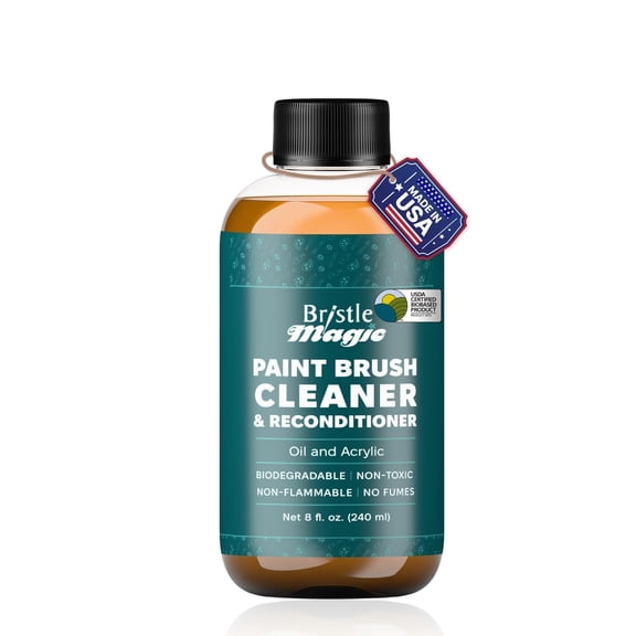Bristle Magic Paint Brush Cleaner & Restorer 8oz