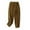 Khaki, variant on LLYwey Dress Pants For Women Women's Fashion Solid Color Casual Elastic Waist Pockets Long Pants Pants Female Trendy Long Pant Style H1348 Green-1 XXL