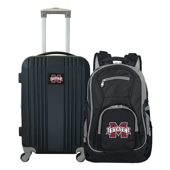 NCAA Mississippi State Bulldogs 2-Piece Luggage and Backpack Set