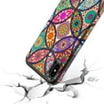 thumbnail image 5 of iPhone XR Case, Rosebono Slim Hybrid Dual Layer Graphic Fashion Colorful Cover Armor Case for Apple iPhone XR (Colorful Mandala), 5 of 5