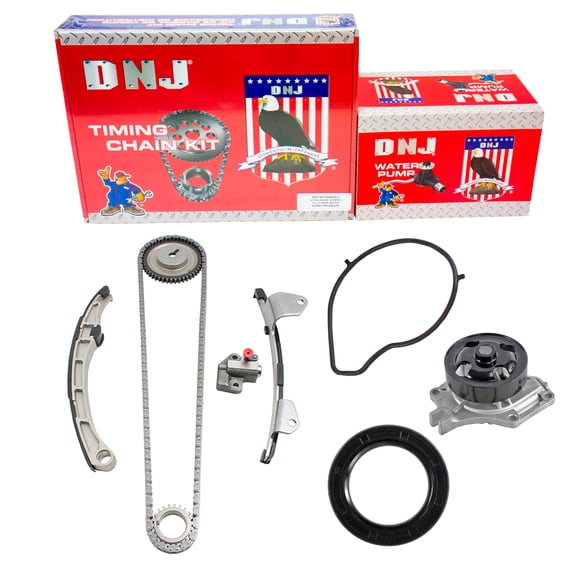 DNJ TK4223WP Timing Chain Kit with Water Pump Fits Cars & Trucks 11-14 Mazda 1.5L L4 DOHC 16V